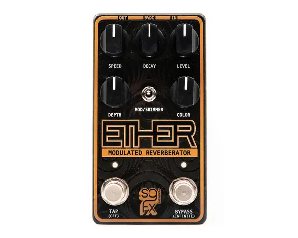 Педаль эффектов для электрогитары SolidGoldFX Ether Modulated Reverberator Pedal