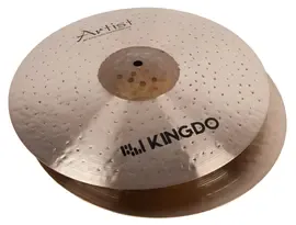 Тарелка барабанная KINGDO 14" Artist Classic Raw Bell Hi-Hat (пара)