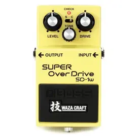 Педаль эффектов для электрогитары Boss SD-1W Waza Craft Super Overdrive