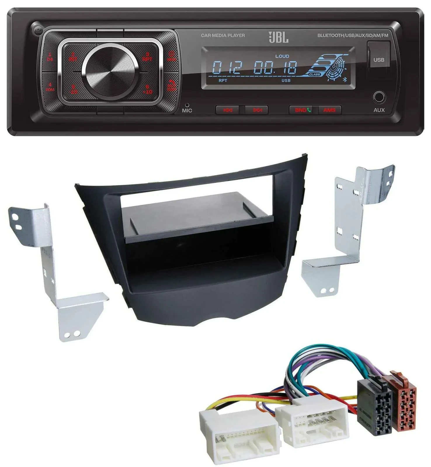 Автомагнитола для Hyundai Veloster (с 2011) JBL SD USB AUX Bluetooth MP3