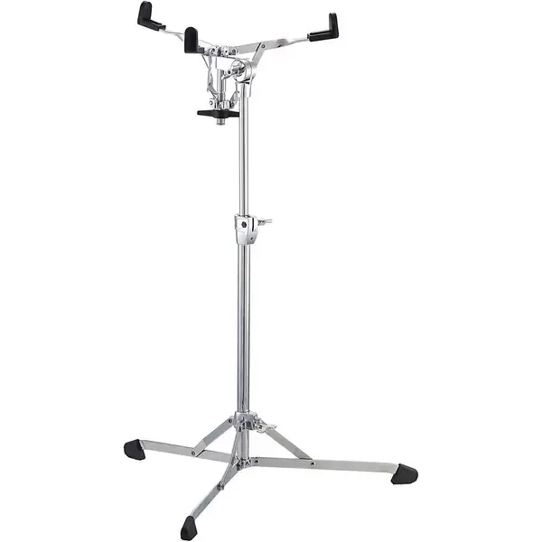 Стойка для малого барабана Gibraltar 8000 Series Flat Base, Extended Height Concert Snare Stand Chrome