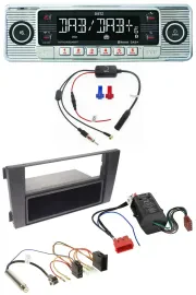 Автомагнитола для Audi A6 (2001–2005) Dietz DAB, USB, MP3, Bluetooth, совместима с Symphony/Bose активной системой