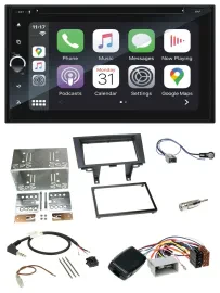 Blaupunkt 2DIN Bluetooth DAB USB DVD Lenkrad Autoradio für Honda CRV 2006-2012