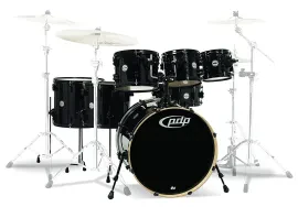 PDP By DW 7-Piece Concept Maple Shell Pack with Chrome Hardware Pearlescent...