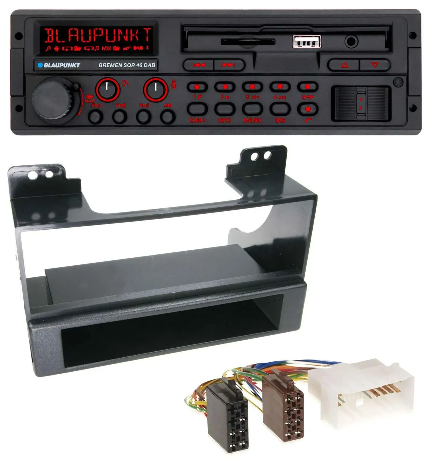 Blaupunkt SD MP3 USB Bluetooth DAB Autoradio für Kia Carnival (ab 2006)