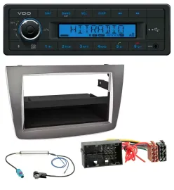 VDO AUX Bluetooth USB MP3 Autoradio für Alfa Romeo Mito ab 14 955 silber