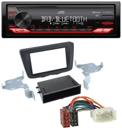 Автомагнитола для Suzuki Baleno (EW, с 2016) JVC Bluetooth, USB, DAB, MP3