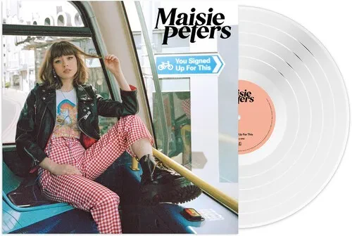 Виниловая пластинка Maisie Peters - You Signed Up For This [New Vinyl LP] Colored Vinyl, White
