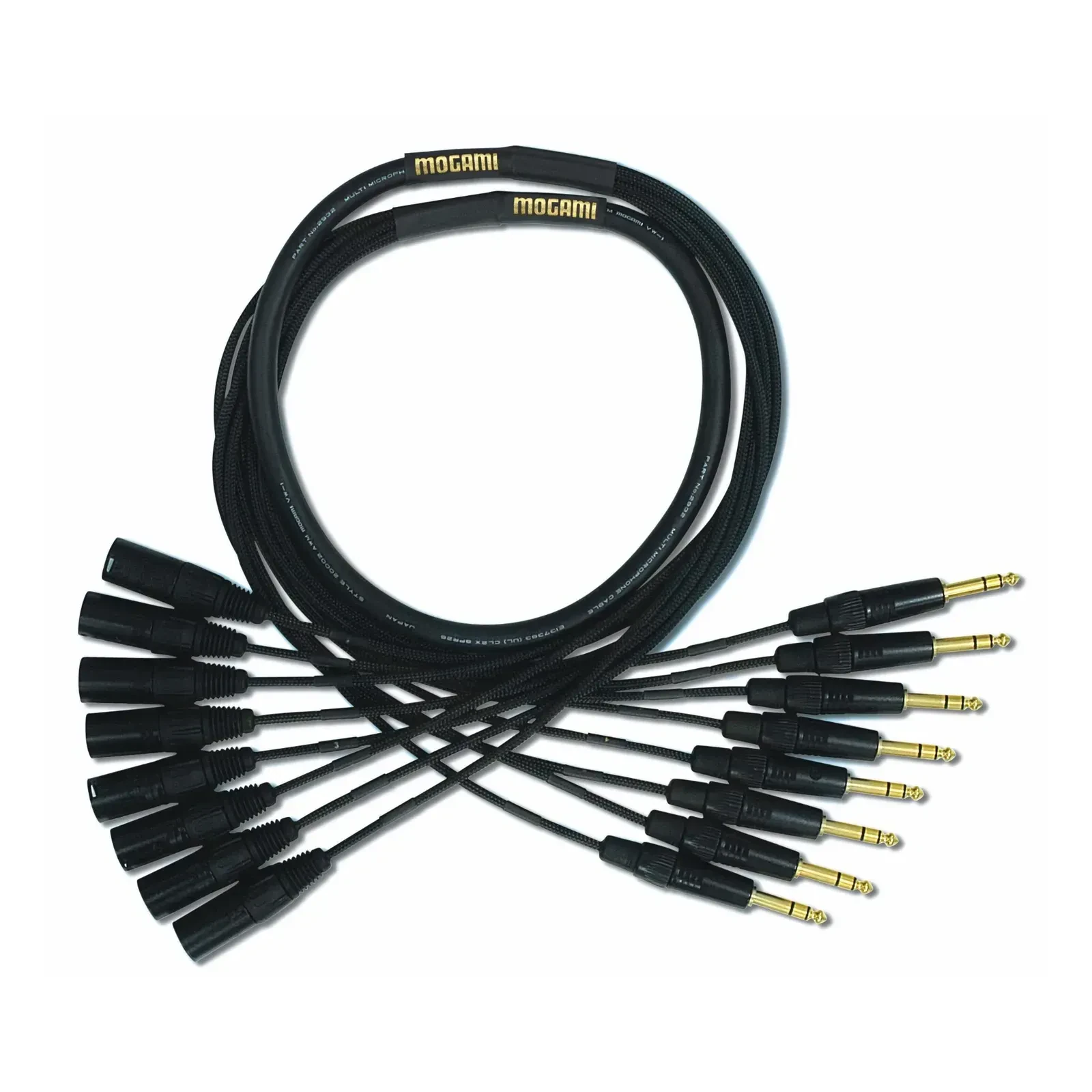 Мультикор Mogami GOLD 8 TRSXLRM-05 Black 1.5 м