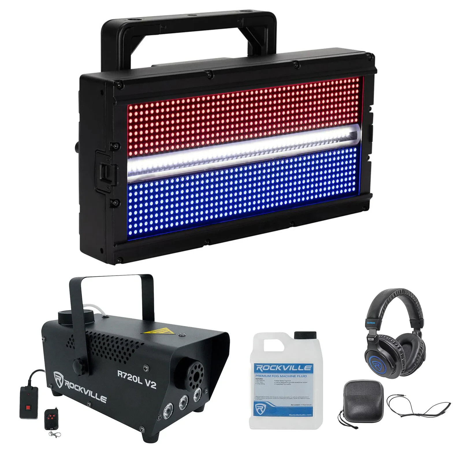 Комплект светового оборудования American DJ Jolt Panel FXIP+R720L V2+DJ1500