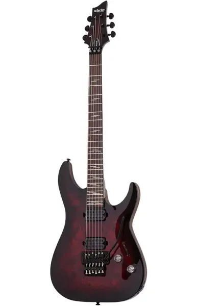 Электрогитара Schecter Omen Elite-6 Floyd Rose Black Cherry Burst