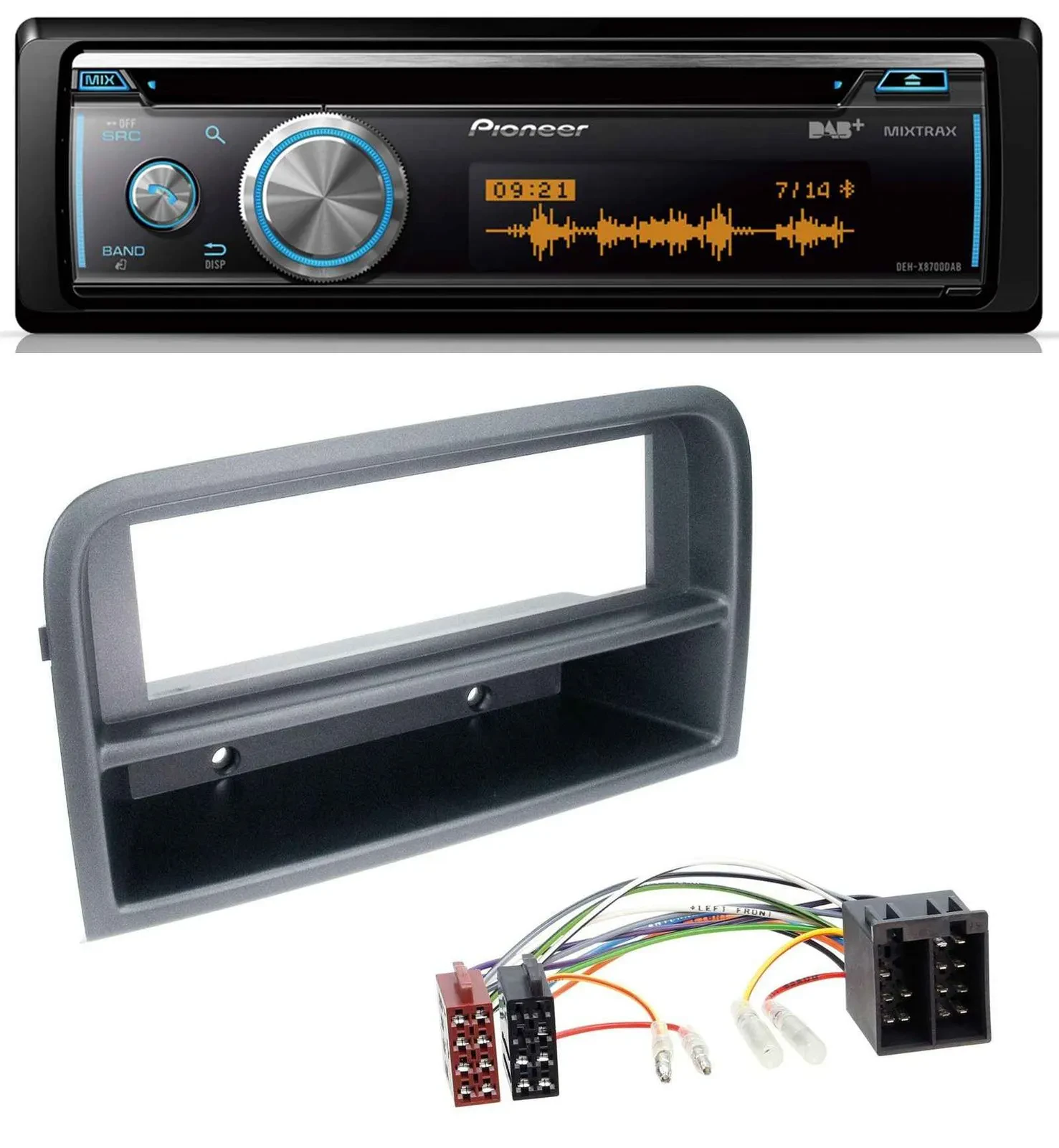Pioneer MP3 DAB USB CD Bluetooth Autoradio für Fiat Croma (ab 2005)