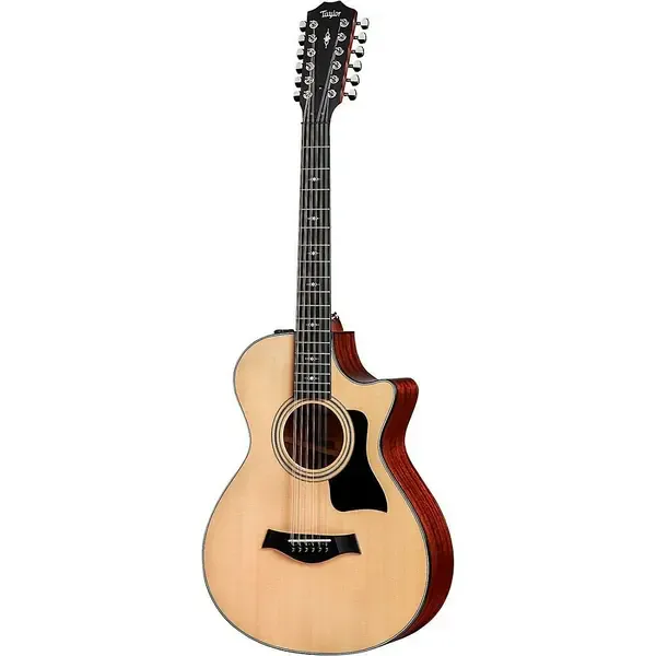 Электроакустическая гитара Taylor 352ce V-Class 12-Fret Grand Concert 12-String Natural