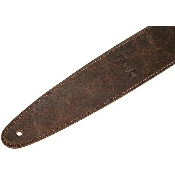 Ремень для гитары Fender Artisan Leather Guitar Strap Brown 2.5 in.