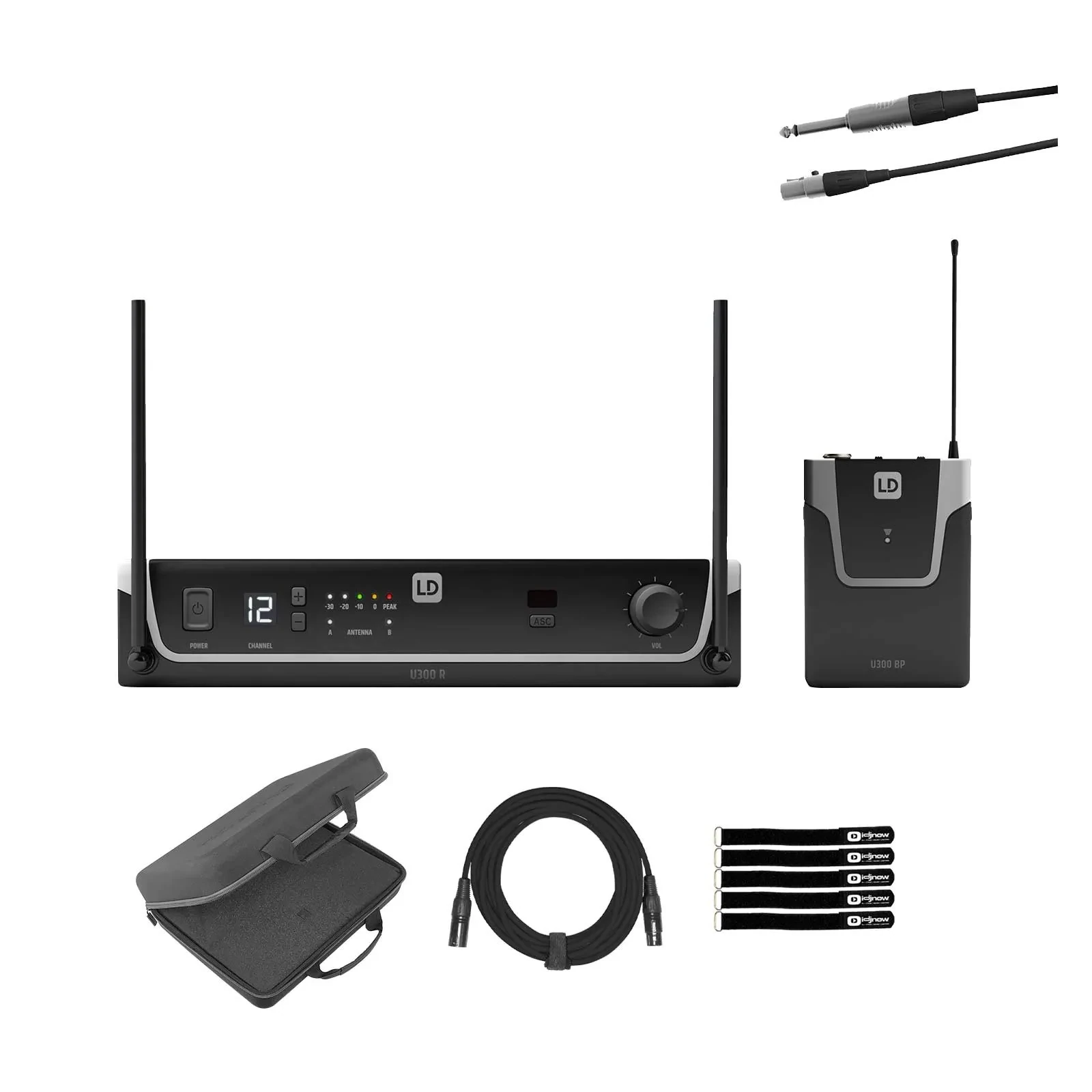 LD Systems U305.1 BPG Wireless Bodypack Microphone System with Case