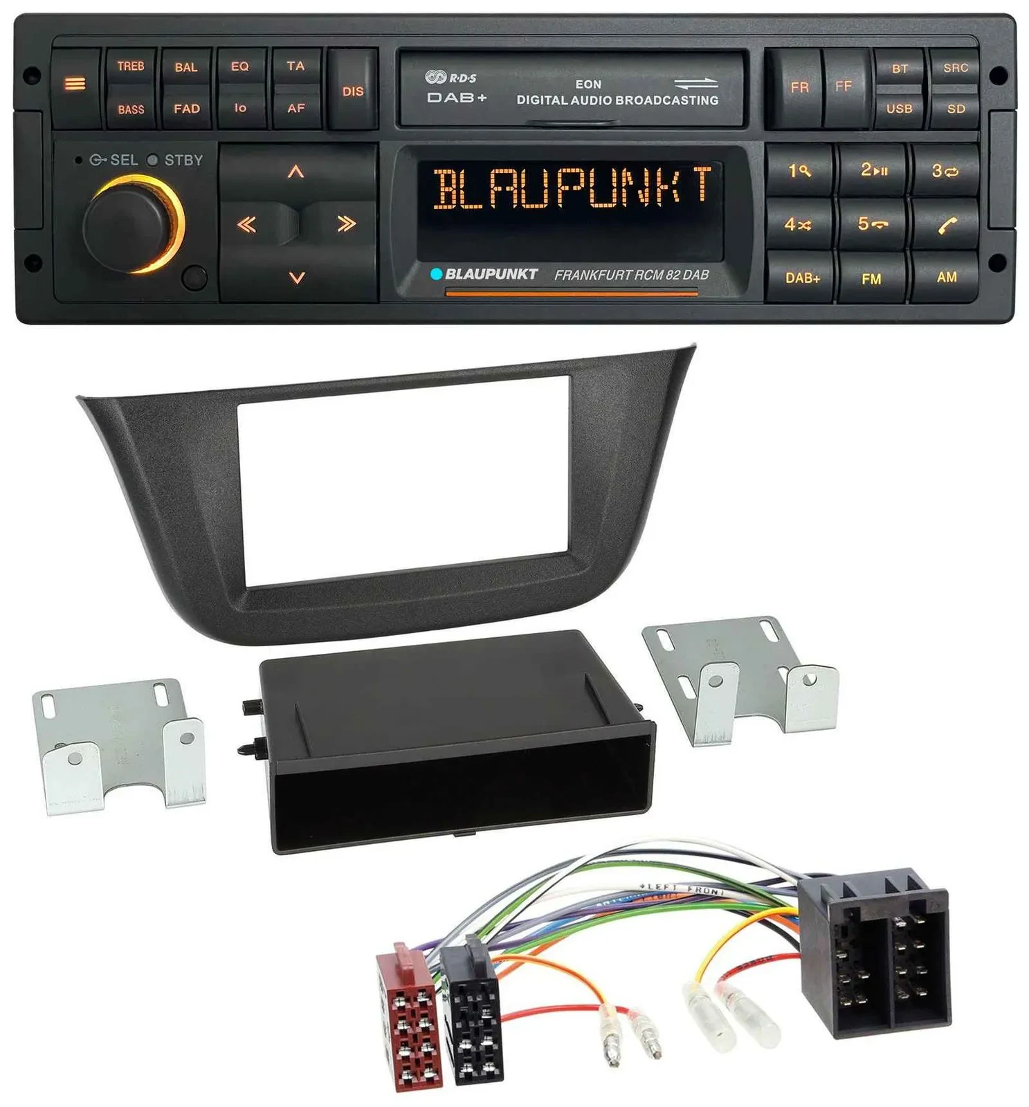 Blaupunkt USB DAB SD MP3 Bluetooth Autoradio für Iveco Daily (ab 2014)