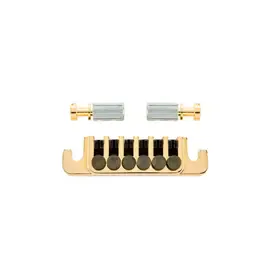 Бридж фиксированный для электрогитары GIBSON TP-6 Stop Bar / Tailpiece Gold