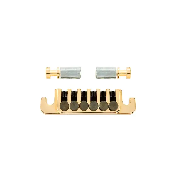 Бридж фиксированный для электрогитары GIBSON TP-6 Stop Bar / Tailpiece Gold