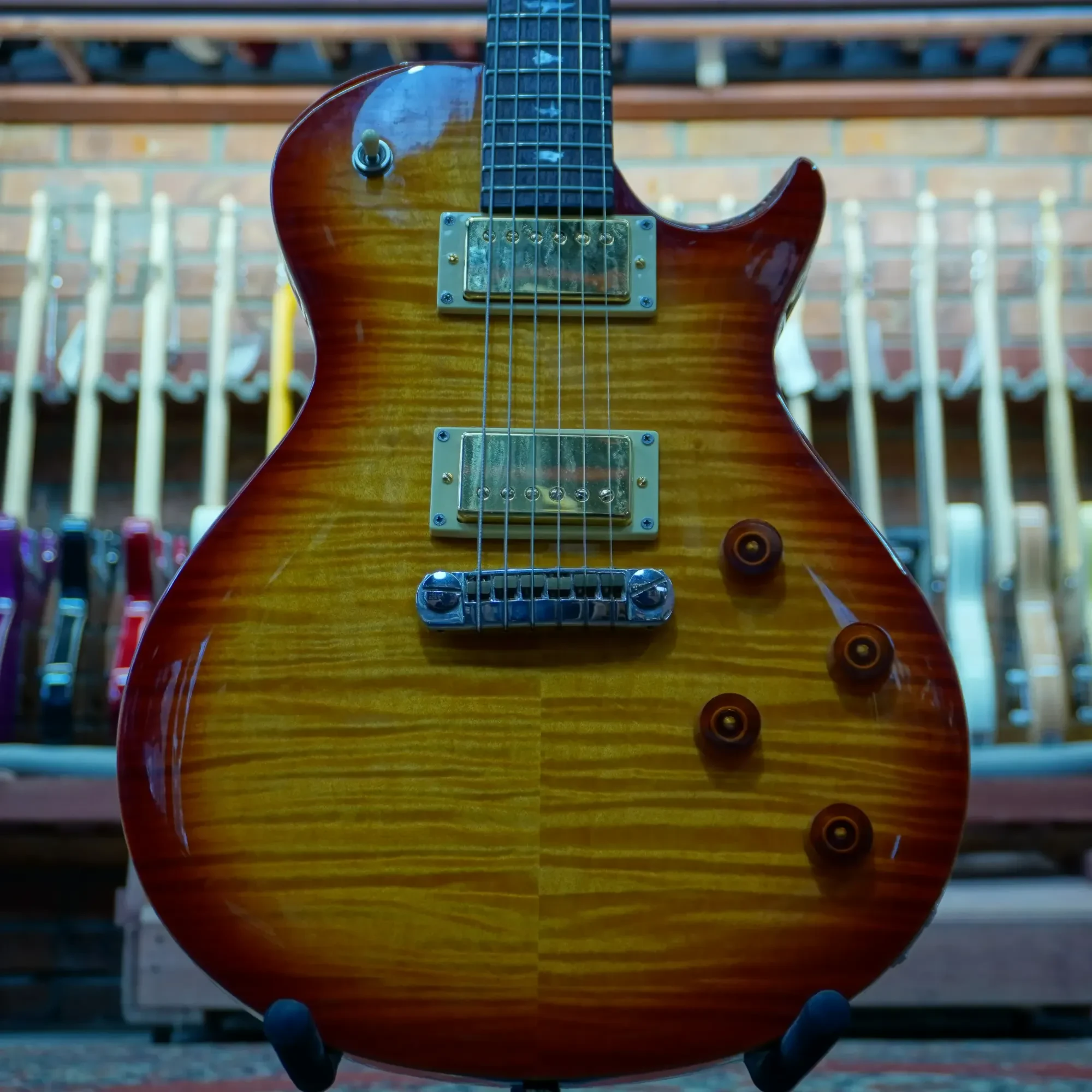 Электрогитара PRS SE245 Vintage Burst H-H Indonesia 2020s W/Gigbag