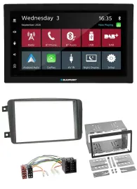 Автомагнитола для Mercedes C-Class/Vito/CLK Blaupunkt DAB Bluetooth USB MP3 2-DIN