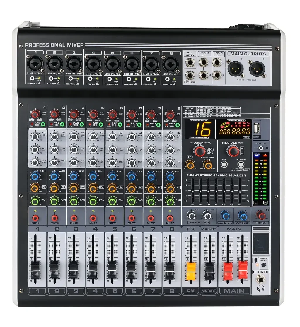 Аналоговый микшер LAudio GL-8X