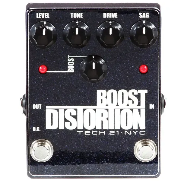 Педаль эффектов для электрогитары tech21 BSTM-D Boost Distortion