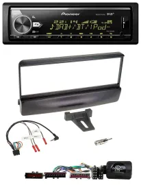 Автомагнитола Pioneer Bluetooth, USB, DAB, для Ford Escort/Focus, черный, с поддержкой кнопок на руле