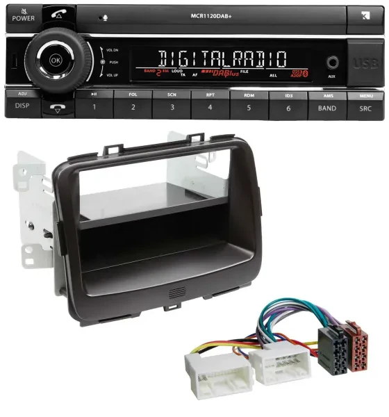Kienzle Bluetooth MP3 USB DAB Autoradio für Kia Carens 4 (RP, ab 2013)