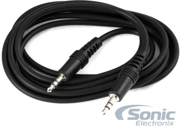 Belva 3.5mm Aux-to-Aux Input/Output Audio Cable | 6ft (2m)