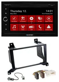 Blaupunkt MP3 DVD Bluetooth DAB 2DIN USB Autoradio für Hyundai Santa Fe CM 09-12