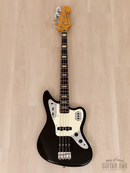 Бас-гитара Fender Jaguar Bass JAB-90EQ JJ Black w/gigbag Japan 2006