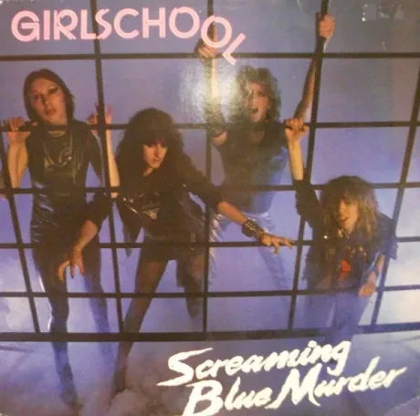 GIRLSCHOOL - Screaming Blue Murder (LP , Used)