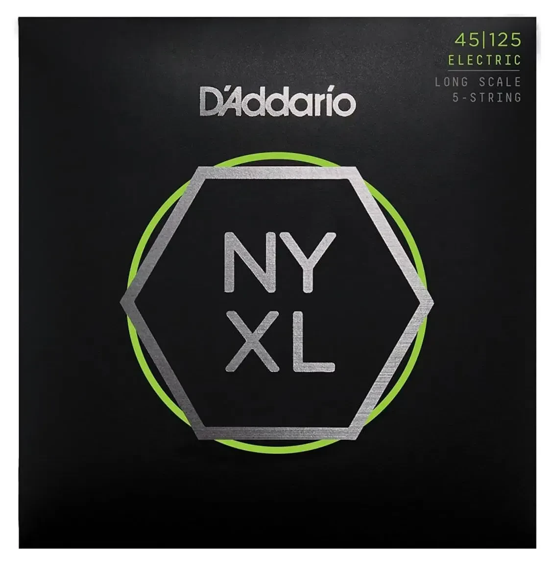 Струны для бас-гитары D'Addario NYXL45125 Light Top Medium Bottom Long Scale 45-125