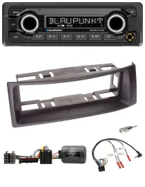 Автомагнитола для Renault Megane 1996–2000 Blaupunkt Bluetooth DAB USB с поддержкой кнопок на руле