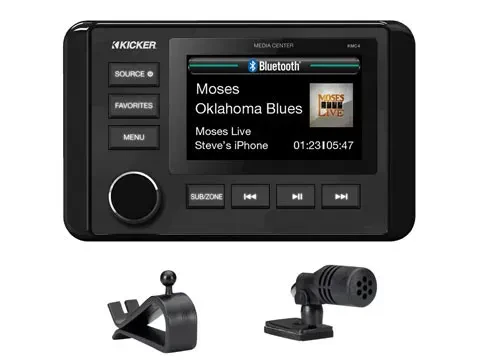 Kicker 51KMC4 Digital Audio Marine Source Unit - Sonic Electronix