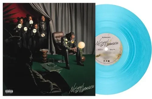 Виниловая пластинка Burna Boy - No Sign Of Weakness - Blue Vinyl [New Vinyl LP] Blue, Colored Vinyl,
