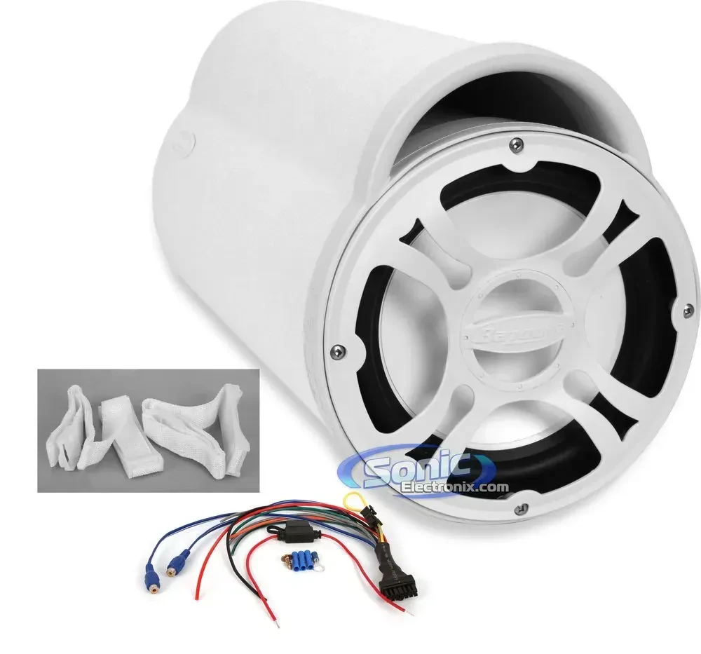 Open Box, Good - Bazooka MBTA8100 Loaded 8" Amplified Ported Marine Bass Tube