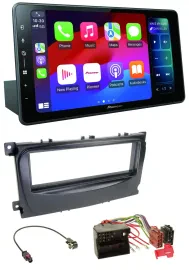 Pioneer Bluetooth DAB MP3 USB Autoradio für Ford Focus C-Max Galaxy ab 2007 schw