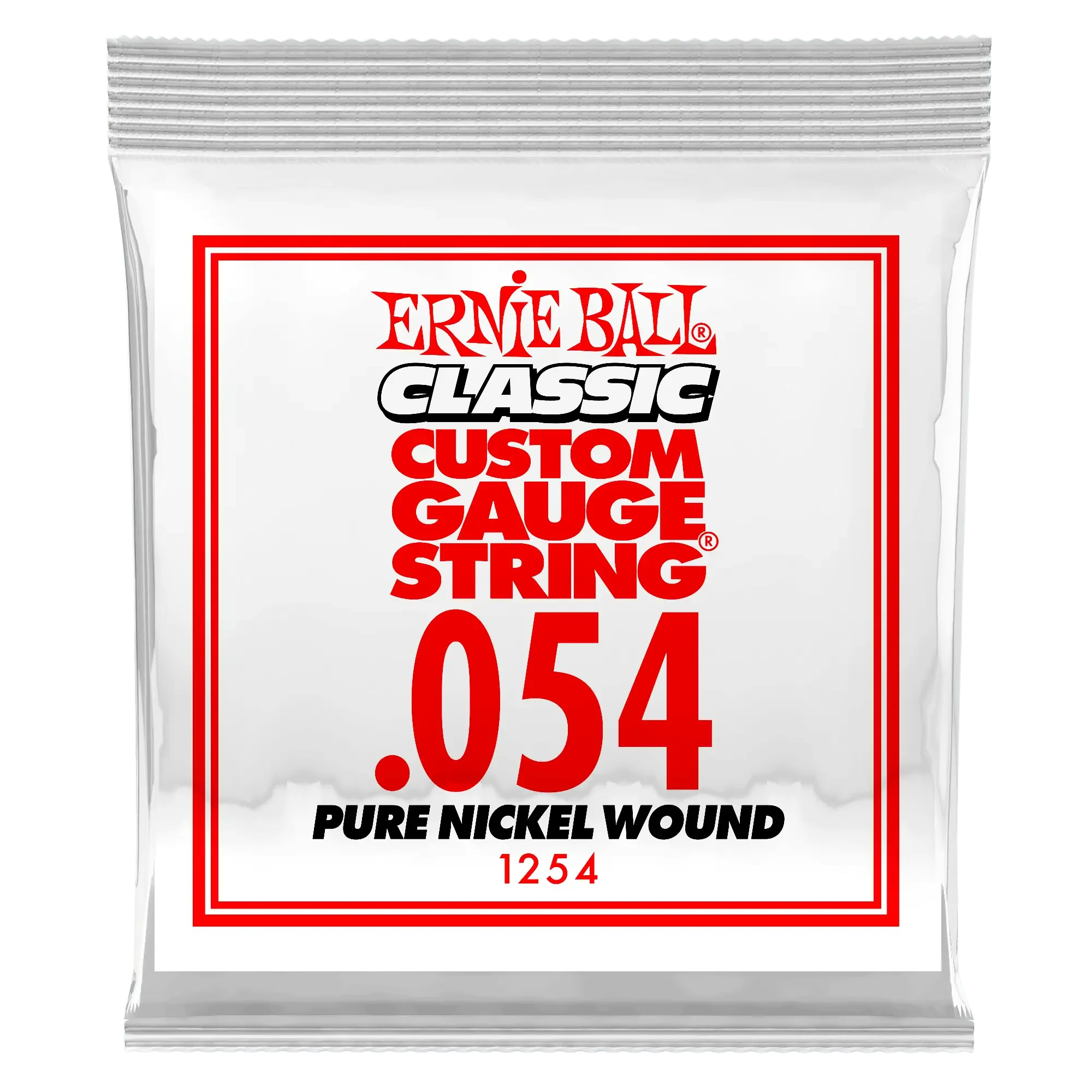 Струна для электрогитары Ernie Ball P01254, никель, калибр 54