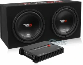 Cerwin-Vega BKX212V XED Series 3000W Max Dual 12" Amplified Loaded Enclosure