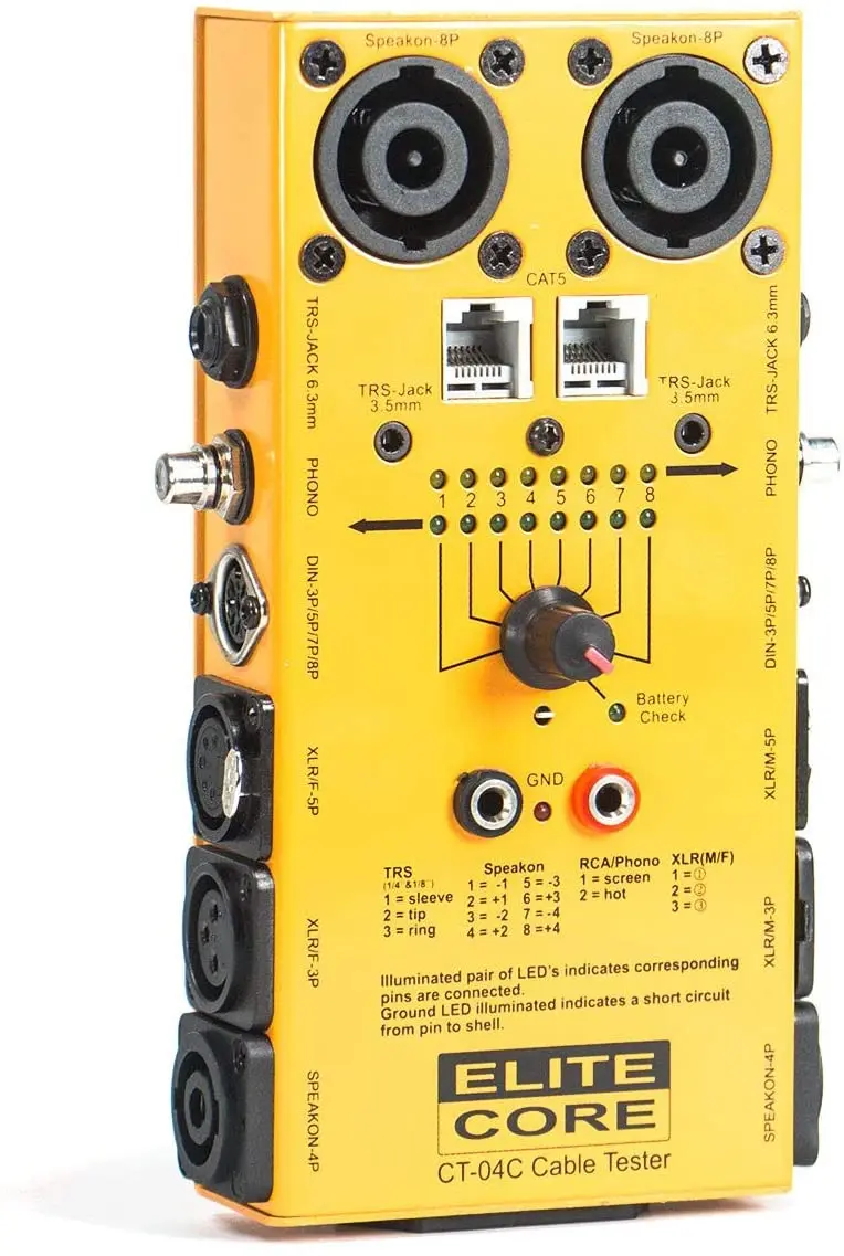 Кабельный тестер Elite Core CT-04C