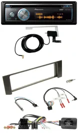 Pioneer Bluetooth DAB Lenkrad USB CD Autoradio für Audi A4 00-09 ISO Fakra teila