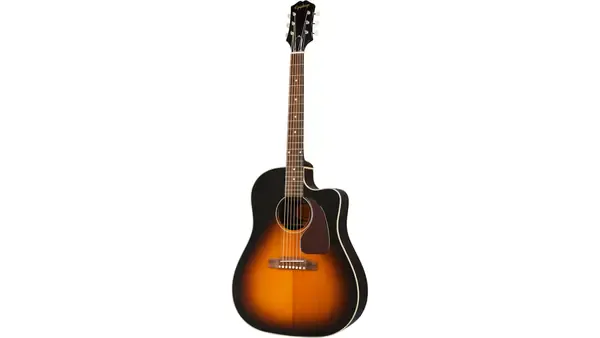 Электроакустическая гитара Epiphone J-45 EC Aged Vintage Sunburst