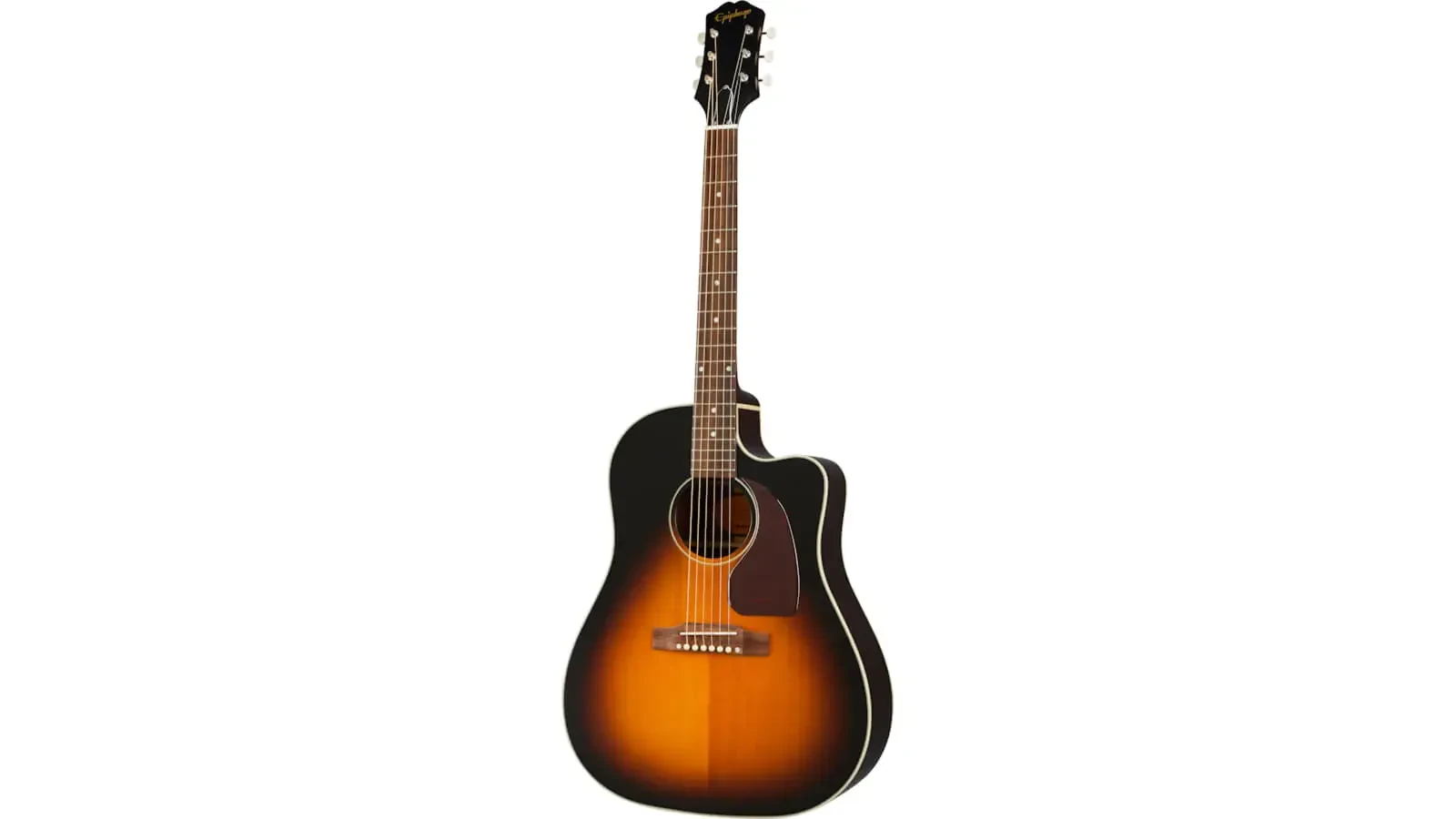 Электроакустическая гитара Epiphone J-45 EC Aged Vintage Sunburst