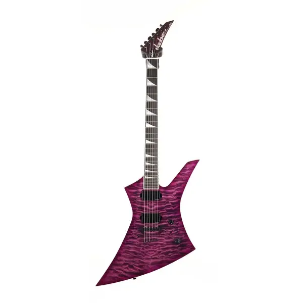 Электрогитара Jackson Custom Shop Kelly Transparent Purple Burst