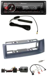 Pioneer MP3 DAB 1DIN Lenkrad USB Autoradio für Renault Scenic Megane 1996-2000 g