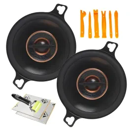 Infinity REF3032CFX 50W 3.5" 2-Way Car Speaker w/ NVX Install Kit