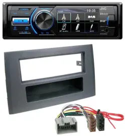 Автомагнитола для Volvo XC90 JVC Bluetooth, MP3, USB, DAB, 14-pin (2002–2014)