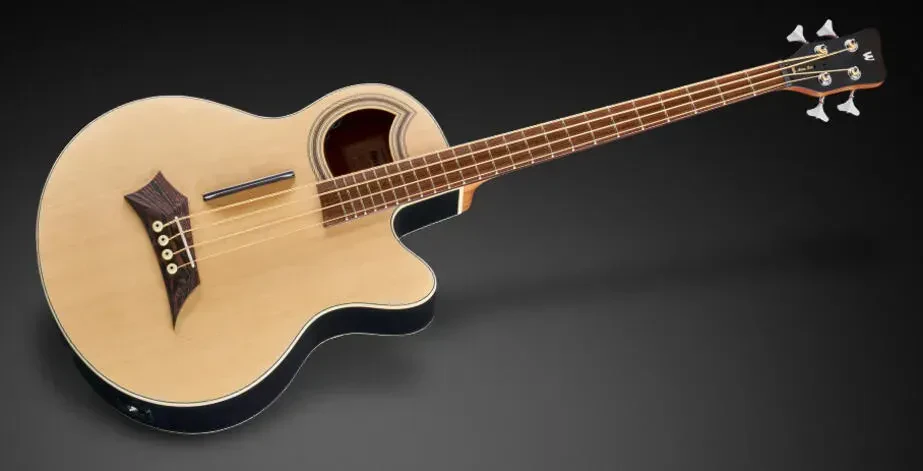 Б/У Бас-гитара ROCKBASS Alien Standard 4-струнная натуральный прозрачный сатин