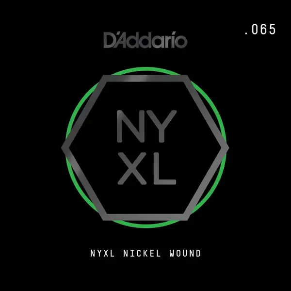 Струна одиночная D'Addario NYNW065 NYXL Nickel Wound Single 065